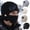 Black, variant on Unisex Winter Ski Beanie Hat with Goggles-Outdoor Knit Beanie Hat with Detachable Mask