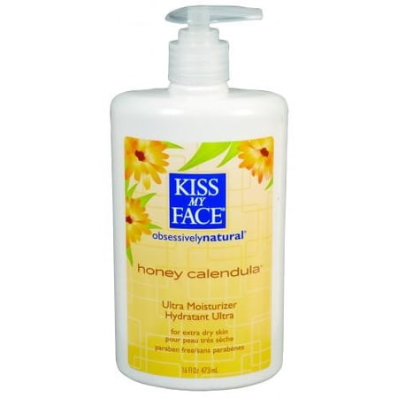 Kiss My Face Ultra Moisturizer, Honey & Calendula, 16 Oz