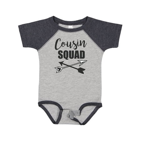 

Inktastic Cousin Squad with Arrows Gift Baby Boy or Baby Girl Bodysuit
