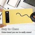 thumbnail image 4 of Designed for Google Pixel 7 2022 Case,Slim Liquid Silicone Rubber Shockproof Phone Cover with Wrist Strap Soft Anti-Scratch Microfiber Lining Protection Case for Google Pixel 7 (Yellow), 4 of 15