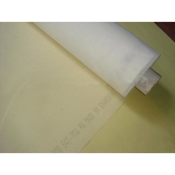 INTBUYIN 1 Roll(40yards)Screen Printing Mesh Fabric 50Inches(1.27m) Width Silk Screen Printing Mesh More Tight Precision