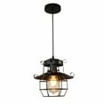 thumbnail image 4 of YouLoveIt 1 pc Industrial Pendant Light Hanging Ceiling Lamp, Loft Design Industrial Lighting Fixture and Decoration for Living Room Bedroom, 4 of 7