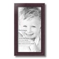 thumbnail image 2 of ArtToFrames 8" x 15" Cherry Picture Frame, 8x15 inch Red Wood Poster Frame (WOM-4095), 4 Pack, 2 of 8