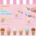 thumbnail image 4 of Set de helados de madera Pretend Play ZJEFUNS, 4 of 6
