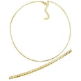 thumbnail image 1 of Omega Necklace Yellow Gold Wholesale Chain, 1 of 1
