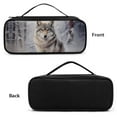 thumbnail image 6 of Jiueut Wolf Stethoscope Storage Bag Stethoscope Pouch Bag with Mesh Pocket Stethoscope Bag with Carrying Handle Stethoscope Case Organizer Storage Bag with Zipper, 6 of 7