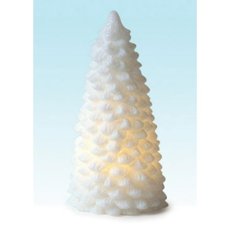 8 quot winter frost led flameless battery operated white 8 quot winter frost led flameless battery operated white