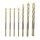 thumbnail image 1 of Broca de construcción Dovewill Broca multifuncional para vidrio de s Oro 7PCS kusrkot brocas triangulares, 1 of 8