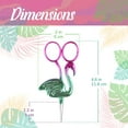 thumbnail image 2 of JubileeYarn Flamingo Embroidery Scissors - Lush, Dewberry, Mint - 3 Total Scissors, 2 of 7