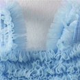 thumbnail image 4 of Mercatoo Toddler Baby Girl Mesh Tulle Sleeveless Dress Solid Color Tie-Up Strap Su𝐧dress Summer Birthday P𝐚rty Dress, 4 of 7