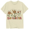 thumbnail image 4 of ibiyuan Big Sister Shirts for Girls Toddler Girls Promoted To Big Sis Embroidered T-Shirt Baby Announcement Sign Short Sleeve Girl Shirts Size 10-12 Big Sister Gift Tee Toddler Girl Tops, 4 of 4