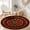 Color 1, variant on SPXUBZ Velvet Round Area Rug Multicolor Blue Bohemian Mandala Circular Floor Mat Soft Non-Slip Accent Carpet for Living Room Bedroom Vintage Boho Home Decor Throw Rug