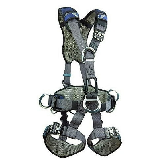 3m Dbi-Sala Full Body Harness,S,420 lb.,Blue 1113345