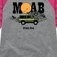 thumbnail image 3 of Instant Message - Moab, Utah - Toddler & Youth Girls Raglan Graphic T-Shirt, 3 of 5