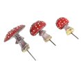thumbnail image 1 of Mushroom Garden Decor, Attractive Compact 3Pcs Simulated Glow in The Dark Mushroom Decor Reusable  for Mini Pots, 1 of 8