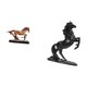 thumbnail image 5 of Figura de caballo,Figura coleccionable de caballo en miniatura,Adorno de caballo de resina,estatua de animal,decoración para el hogar,Estatua de caballo,Estatua de caballo,escultura decorativa, 5 of 8