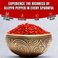 thumbnail image 6 of Aleppo Pepper - Authentic Turkish Pul Biber Red Chili Spice - Crushed Red Chili Pepper - 4oz, 6 of 7