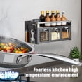 thumbnail image 3 of WRKEKC Clearance Wall-Mounted Stainless Steel Spice Organizer with 6 Jars - Modular Kitchen Seasoning Storage Box for MSG, Pepper & Condiments, 3 of 6