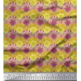 thumbnail image 1 of Soimoi Green Heavy Canvas Fabric Multicolor Mandala Print Fabric by Yard 58 Inch Wide, 1 of 3