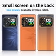 thumbnail image 4 of W & O Unlocked Android 14 Smartphone, 6.67"Curved Screen 4G Dual SIM Cell Phone with 1.75" Secondary Screen, 8GB+256GB Expandable 2TB, 64MP Triple Camera, 5000mAh Battery (Blue), 4 of 7