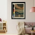 thumbnail image 3 of Historic Framed Print, Furansu Igirisu sanpei daichosen no zu Translation:Military maneuvers of French and English troops., 17-7/8" x 21-7/8", 3 of 9