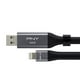 PNY Duo-Link On-the-Go 3.0 - Lecteur flash USB - 64 GB - USB 3.0 / Lightning - Gris Métal – image 2 sur 4