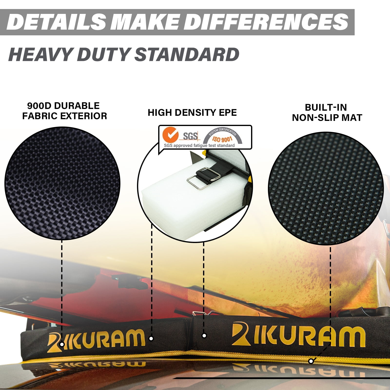 Ikuram kayak rack instructions sale