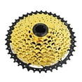 thumbnail image 1 of koolsoo Roue Libre 9/10 11T-42T Roue Libre de Roue d'Inertie de Volant de Vélo de Cassette - 9 Vitesse 42T 9 Vitesse 42T Doré, 1 of 9