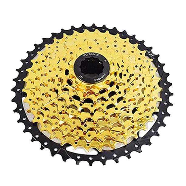 Piñón de de 9/ Cassette separado para de montaña, rueda de volante de repuesto de s durables - 9 42T dorado 9 velocidades 42T dorado SM SunniMix Cassette de rueda libre de bicicletas