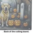 thumbnail image 4 of Yellow Labrador Retriever Spooky Halloween Glass Cutting Board Large 12 in x 15 in, 4 of 5