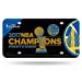 thumbnail image 3 of Golden State Warriors 2017 NBA Finals Champs Metal License Plate, 3 of 3