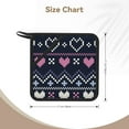 thumbnail image 3 of Xecao Pixel Heart Winter for Silicone Trivet Mats - Heat Resistant Pot Holders, Multipurpose Non-Slip Hot Pads, 3 of 8