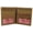 Tan, variant on RFID Blocking 2 ID Bifold Hipster Credit Card Wallet Genuine Cowhide Leather Black