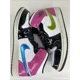 thumbnail image 3 of Ni - ke Ni - ke Air Jordan 1 Mid SE Cyber Active Fuchsia Pink Shoes CZ9834-100 Size 10.5, 3 of 5