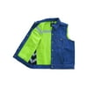 Mens Lawless Reversible Denim Safety Vest - Green - 4X-Large LRDV