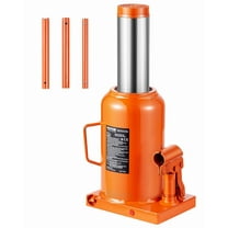 VEVOR Hydraulic Bottle Jack, 50 Ton/110231 lbs Welded Bottle Jack with 11''-17.32'' Lifting Range & 3-Section Long Handle