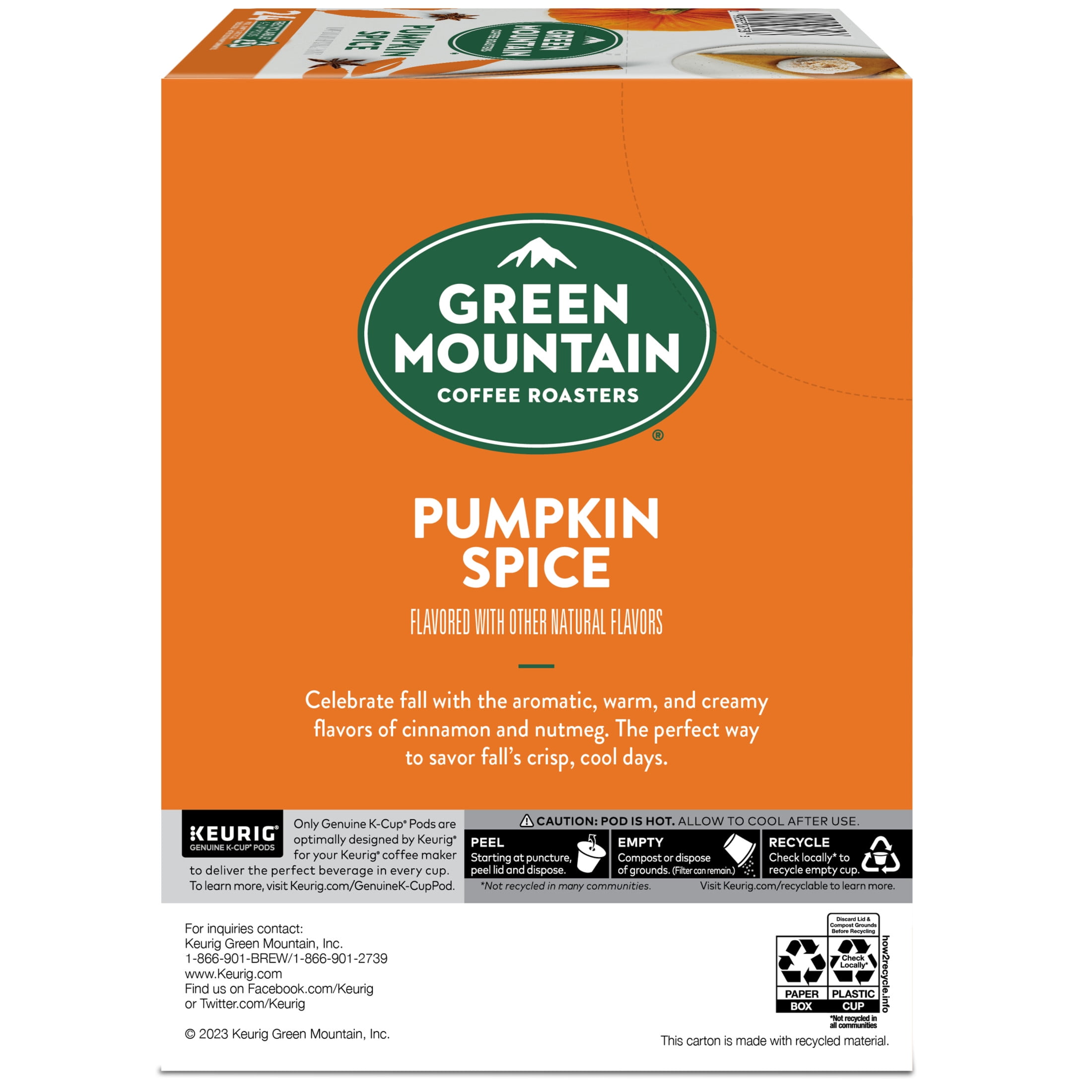 Green mountain coffee pumpkin spice hotsell