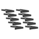 thumbnail image 2 of 10PCS/Set Safety Clip 2mm Banana Jack Rear Testing Clamp Pure Copper for Power RegulatorBlack, 2 of 5