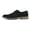 BLACK, variant on Bruno Marc Men's Suede Leather Lace Up Oxfords Shoe URBAN-08