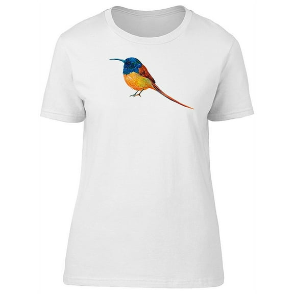 Cute Colorful Tropical Bird T-Shirt Women -Image by Shutterstock, Female XX-Large