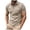 a-119Khaki29, variant on FINALGANG Mens Polo Collar Solid Button Placket Short Sleeve Shirt Slim Fit Soft Breathable Daily Golf Business Plain Polo Tees Cozy Top M