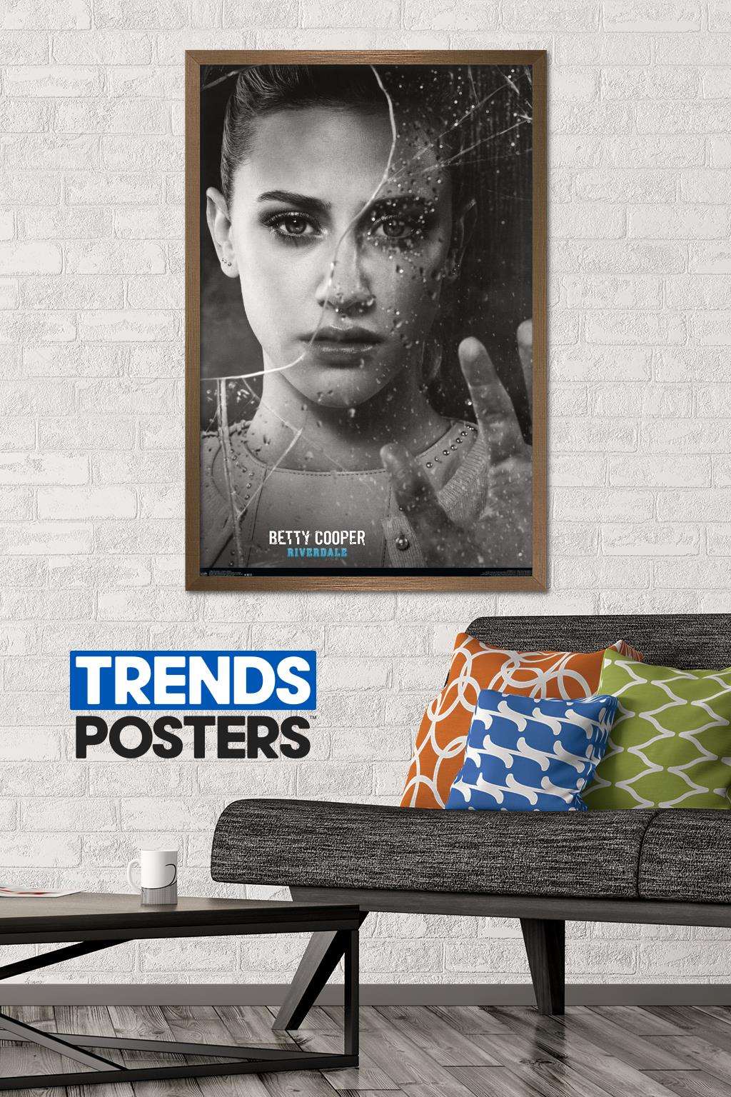 Riverdale - Shattered Betty Wall Poster, 22.375" x 34", Framed