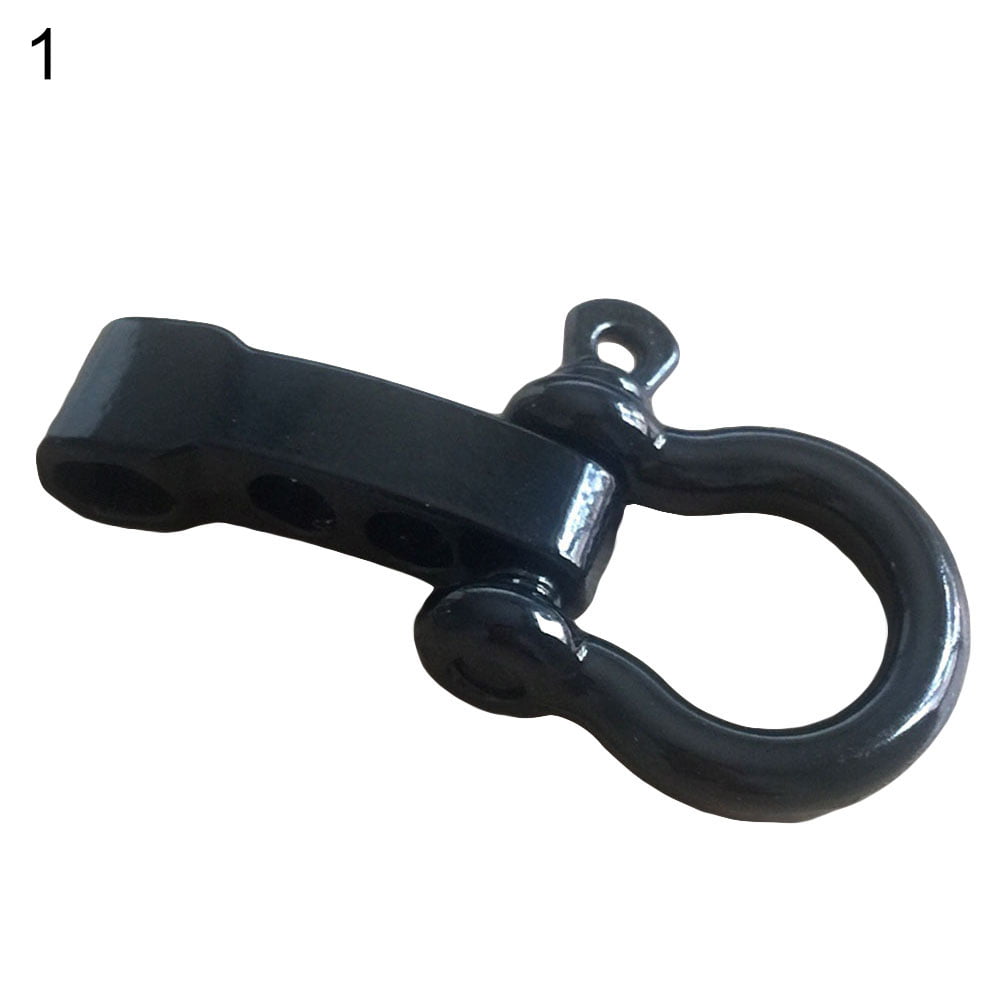5Pcs Outdoor camping survival rope paracord O-shaped shackle buckle ES