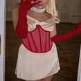 thumbnail image 3 of Gaines pour Femmes Couleur Unie Tube Top Taille Resserre-Corps, 3 of 4