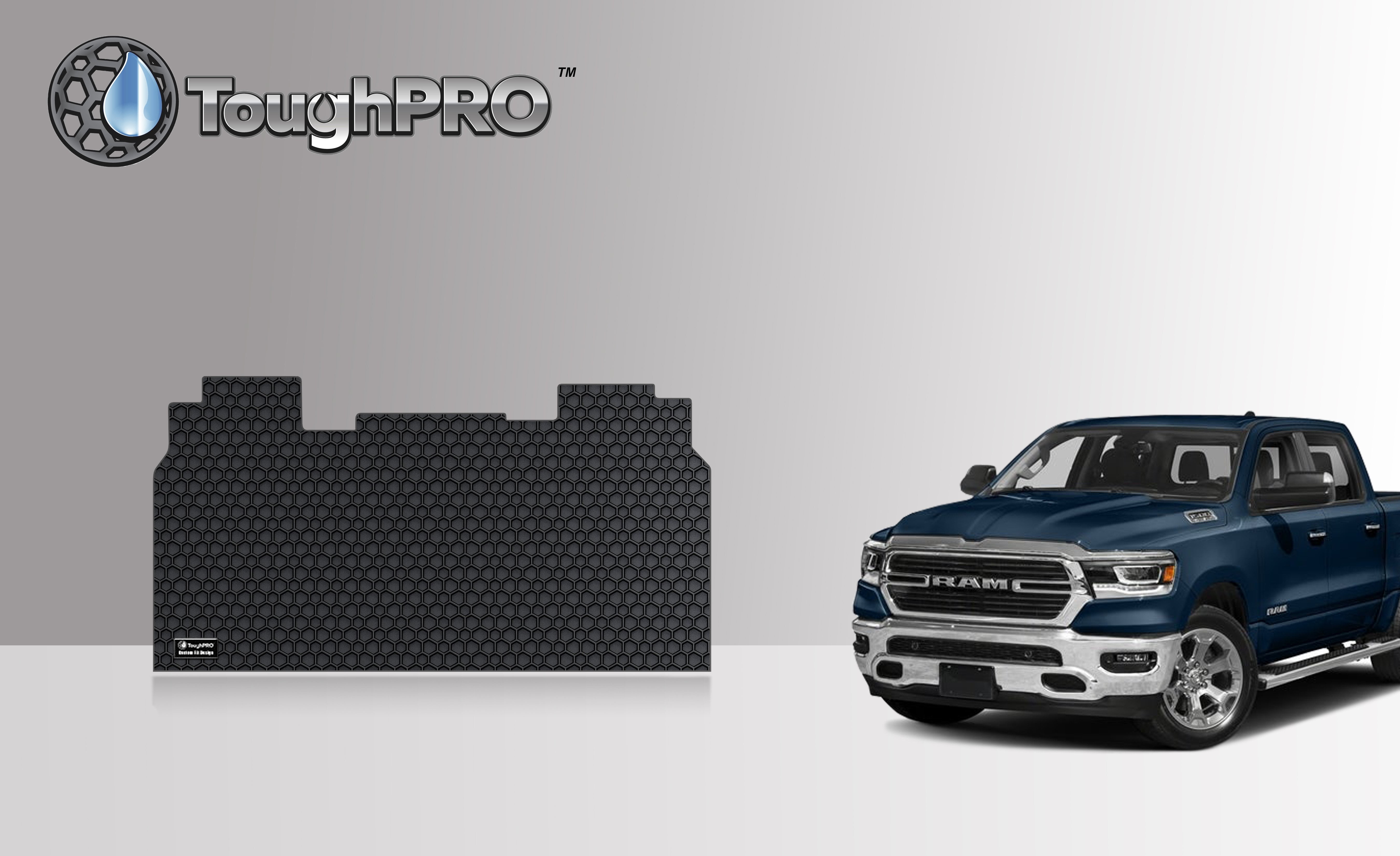 ToughPRO Floor Mat Accessories 2nd Row Mat Compatible with 2020 Dodge