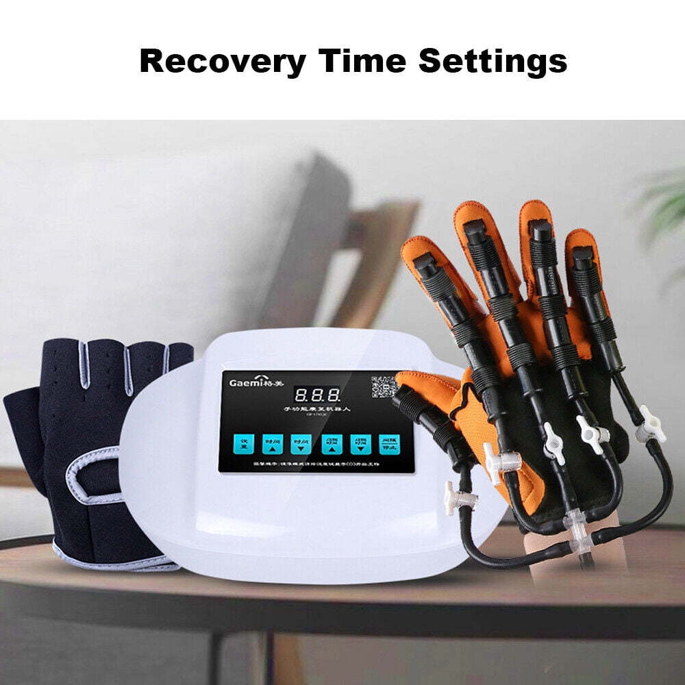 Hand Function Rehabilitation Robot Gloves for Finger Hemiplegia Recovery Trainer