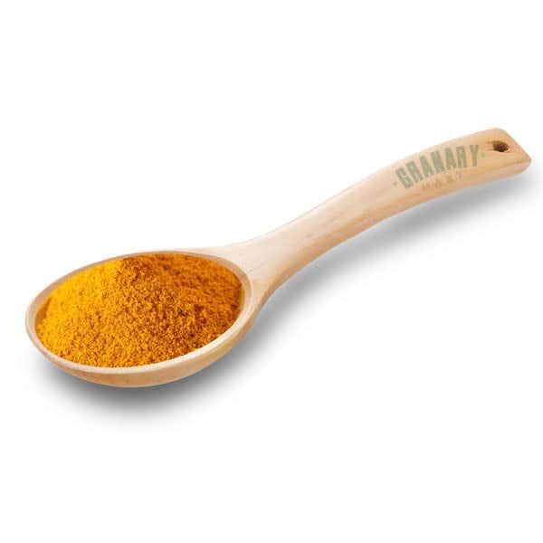 Natural Turmeric Ground Powder by Granary Mart – Traditional Indian Spice Pantry Essential – Curcumin Rich and Gourmet – Ideal for Curries/Lentil/Meat/Pilaf - Affordable Bulk Rate – 33 lbs. Bulk Bag