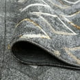 thumbnail image 5 of 2x3 Modern Dark Gray Small Area Rug, Throw Mat for Indoor Entry | Ideal for Kitchen or Bathroom Rugs 2' x 3', 5 of 8
