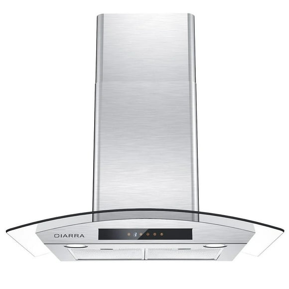 Hotte Murale de 30 Po, Hotte de Ventilation de Cuisine de 450 CFM