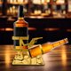 thumbnail image 3 of Soporte para botellas de vino y calavera para whisky y cerveza, divertido esqueleto de metal con forma de calavera, decoración para bar, estilo steampunk, para whisky y cerveza, expositor de bebidas p, 3 of 7